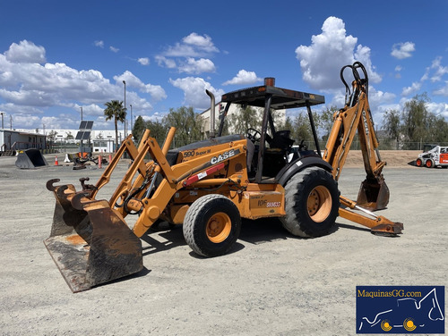 Retroexcavadora 2005 Case 590sm 4x2 Auxiliar Hidráulico Exte