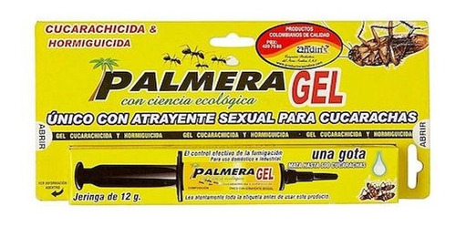 Gel Mata Cucarachas Palmera Jer - g a $1323