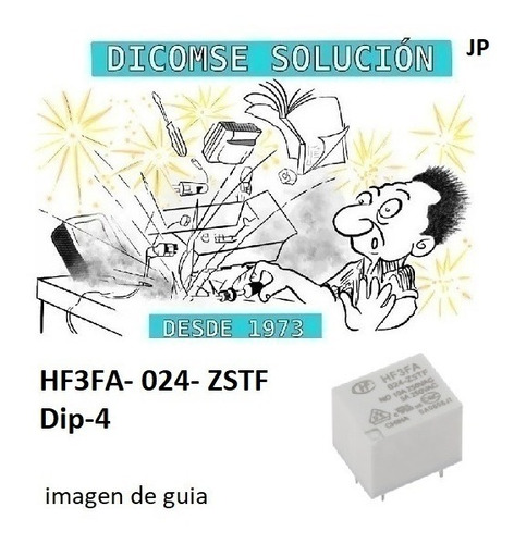 Relay Hf3fa- 024- Zstf Dip-4 Hongfa Hf 3fa 024 Zstf