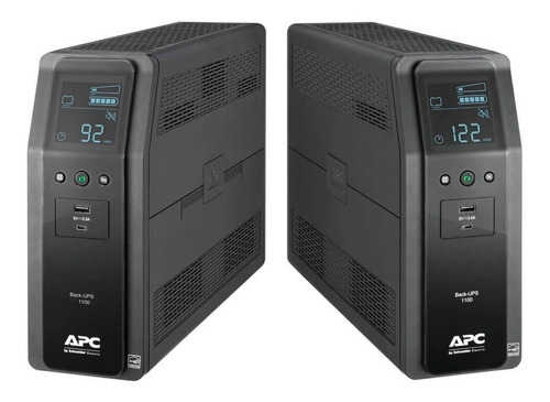 APC Back-UPS Pro BR BR1100M2-LM 1100VA entrada y salida de 120V negro