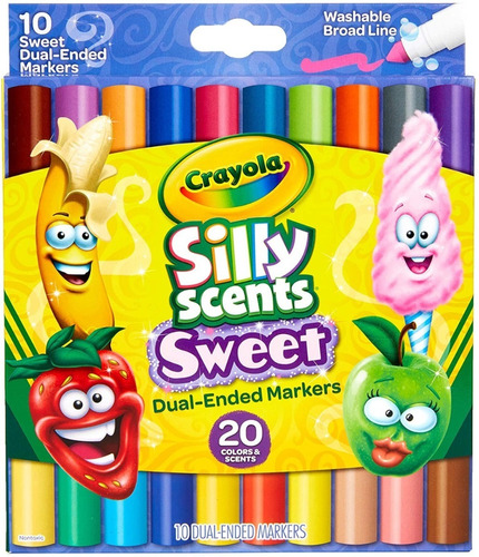 Marcadores Crayola Silly Scents 20