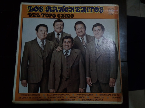Los Rancheritos Del Topo Chico - Vengo De Rancho (disco Lp)