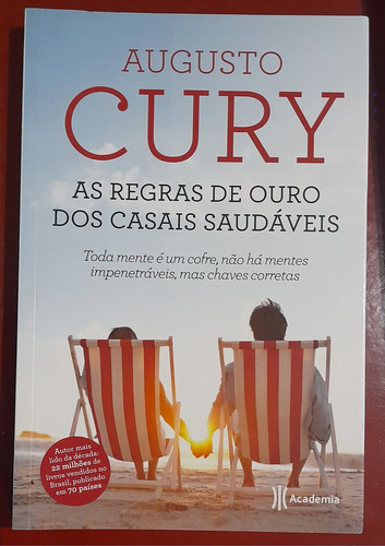 Livro As Regras De Ouro Dos Casais Saudáveis, Augusto Cury