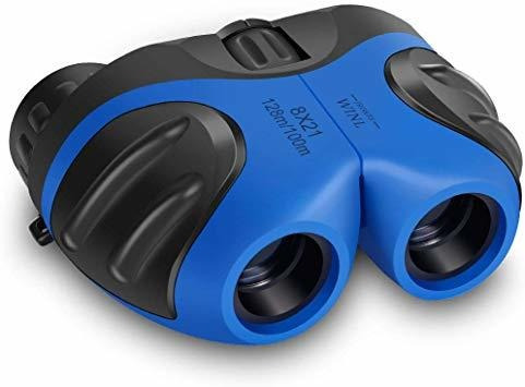 Binocular Para Los Niños, Feliz Regalo Compacto Birding Ampl