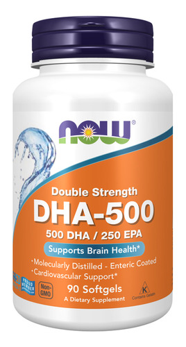 Dha-500 Mg 90 Caps - Now Foods