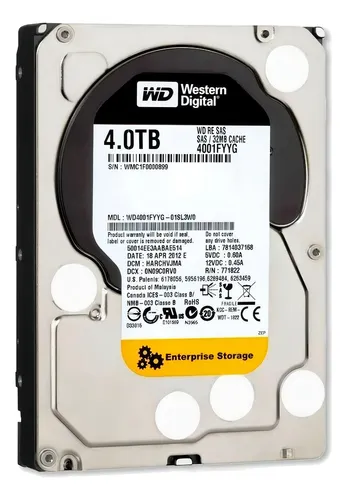 interno Western Digital WD Re WD4001FYYG 4TB