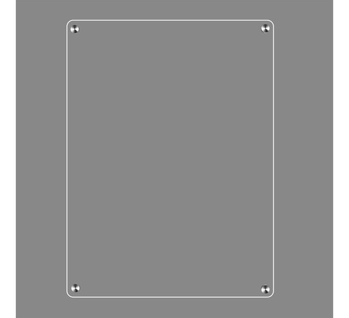Tablero De Escritura Acrílico Transparente Para Nevera, 23 X