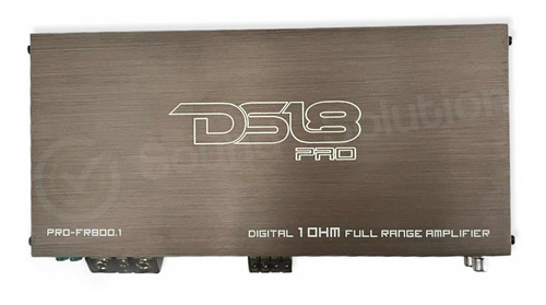 Amplificador Ds18 Full Range Profr800.1 800w Rms