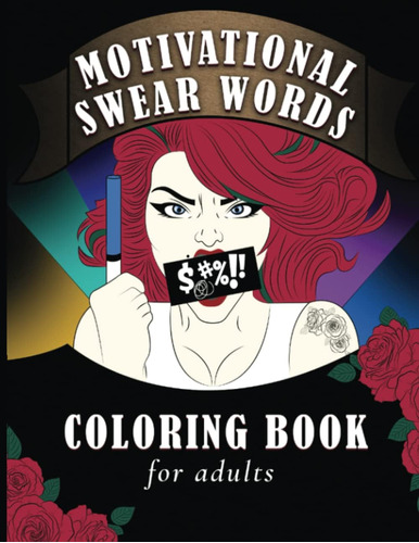 Libro: Motivational Swear Words Coloring Book For Adults:: N