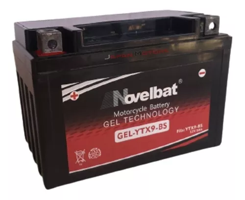 Batería Ytx9-bs (12v-9ah) / Novelbat Libre De Mantenimiento