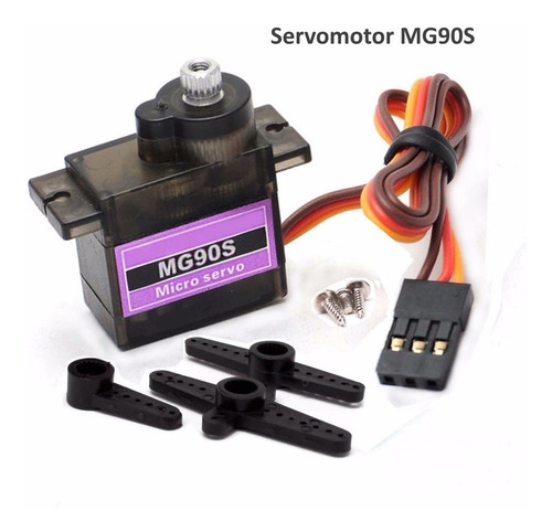 Imagen 6 de 7 de Servo Motor 360 Grados Mg995 - Tecmikro
