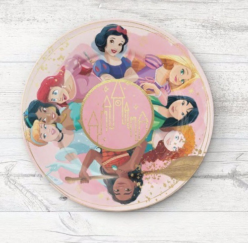 Platos Princesas Disney X 10 U Cumpleaños Cotillon Original