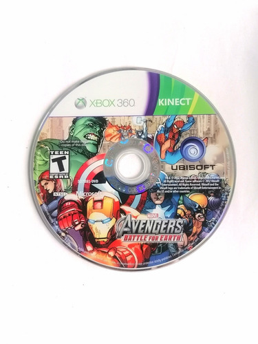 The Avengers Battle For Earth Xbox 360 Kinect (Reacondicionado)