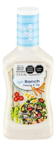 Aderezo Ranch Light Great Value 473 Ml