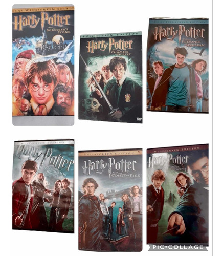 Películas Dvd Harry Potter Originales