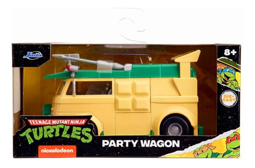 Tortugas Ninja Party Wagon 1:32 Jada Colección 