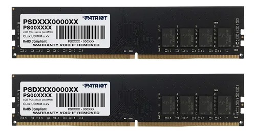 comprar Firma Patriota Ddr4 8 Gb 2 X 4 Gb 2666 Mhz Pc4  21300 Kit De