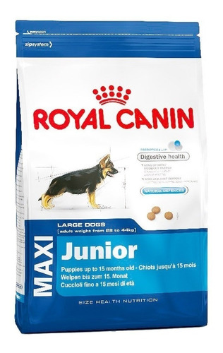 Alimento Royal Canin Size Health Nutrition Maxi Junior para perro cachorro de raza grande sabor mix en bolsa de 15 kg
