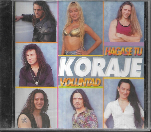 Grupo Koraje Album Hagase Tu Voluntad Sello Leader Cd Nuevo