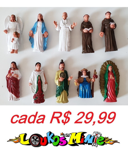 Homies Santos Religiosos Bonecos Em Miniatura 2006