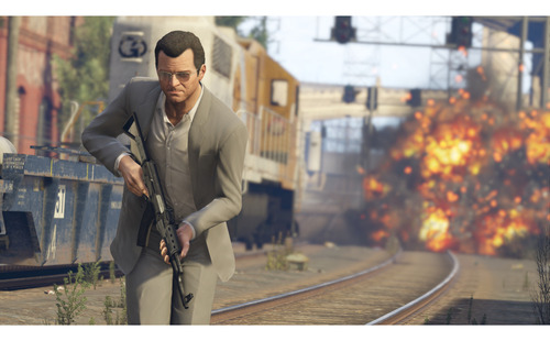 Grand Theft Auto V Premium Ps4 Gta