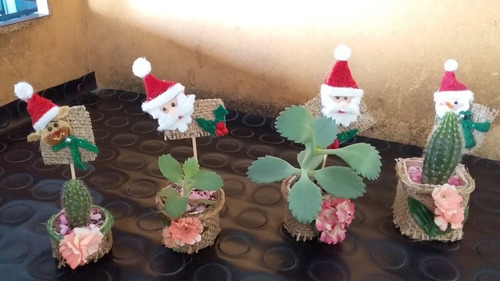Adornos Navideños Regalos Decorativos Minicactus Cactus