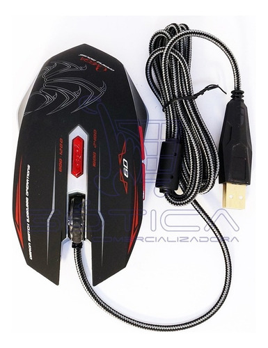 Mouse Para Gamers Optical Gaming Mouse - Omega Color Negro