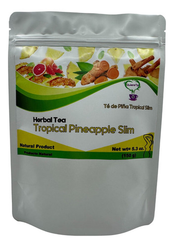 Quiere Te, Té De Piña Tropical Slim 150 Gramos