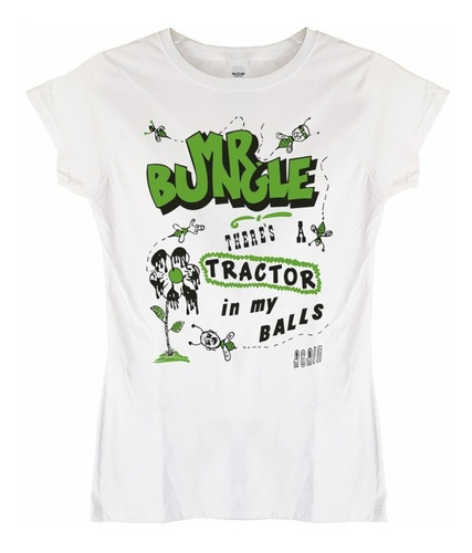 Polera Mujer Mr Bungle Theres A Tractor In Rock Abominatron