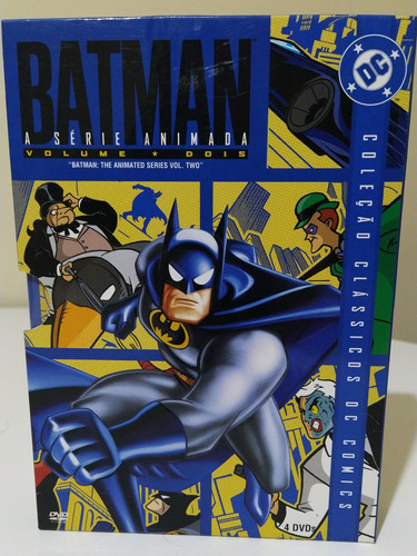 Dvd Coleção Clássicos Dc Comics Batman A Série Animada Vol.2