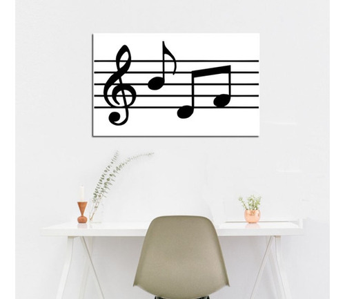 Vinilo Decorativo 40x60cm Musica Notas Musicales Musica