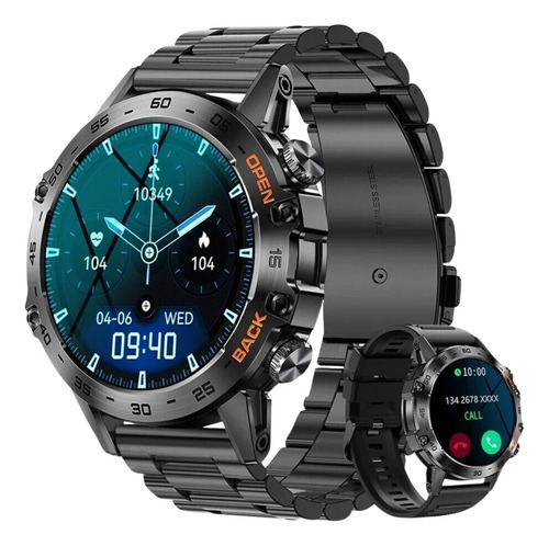 Reloj Inteligente Deportivo Manilla Metalica Ip6 Bluetooth