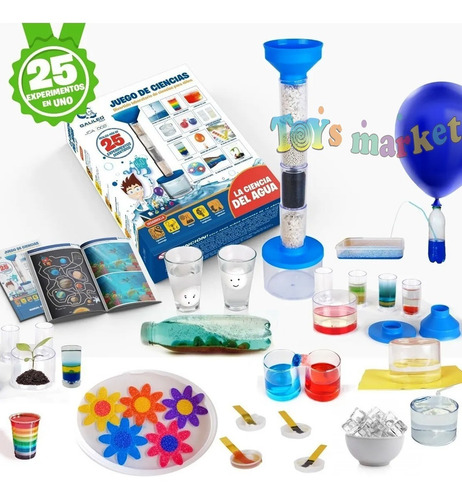 Imagen 6 de 10 de Juego La Ciencia Del Agua Laboratorio Experimentos Galileo
