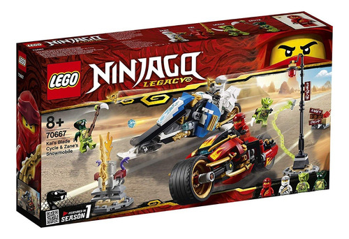 Todobloques Lego 70667 Ninjago Moto Acuchilladora De Kai