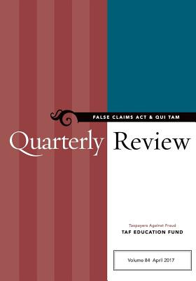 Libro False Claims Act & Qui Tam Quarterly Review - Taxpa...