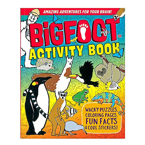 ¿libro De Actividades De Paracord Bigfoot De La Costa Oeste