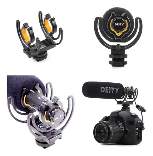Micrófono Deity V-mic D3 Pro Direccional Con Soporte Rycote Color