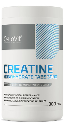 Creatina Monohidratada 300 Tabletas - Ostrovit