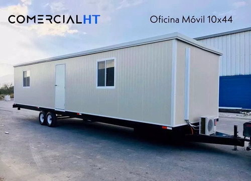 Oficina Móvil Remolque Nuevo 10x44 Pies / Caseta / Traila 