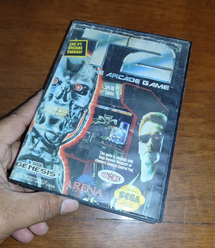 Juego Sega Genesis Terminator 2 T2 The Arcade Game Coleccion