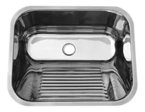 Comprar Tanquinho De Lavar Roupa Inox 50x40 27 L Válvula + Sifão