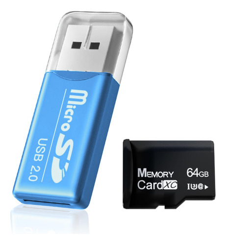 Vivasync Sdxc Uhs-i Tarjeta De Memoria 64 Gb Con Adaptador,