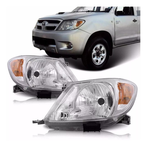 Juego Optica Toyota Hilux 2005 2006 2007 2008 Tyc