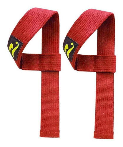 Faixa Real Strap Realtex Fita De Pulso Suporte Mão Acadêmia Cor Vermelho