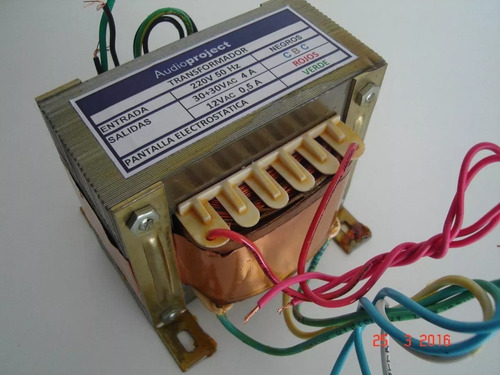 Imagen 2 de 4 de Fuente Y Transformador Para Amplificador De 100watts