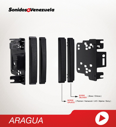 Adaptador De Reproductor 2 Dim Jeep Grand Cherokee 2008 - 10