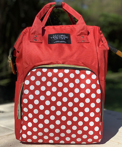 Imagen 3 de 3 de Mochila Urbana Boca De Pez Grande Mujer Antirrobo