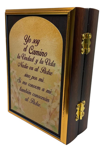 Jesús Misericordioso Caja De Rosario De Madera Hecha A Mano