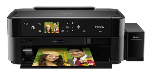 Impresora A Color Fotográfica Epson Ecotank L810 220v - 240v Negra