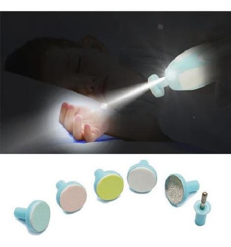 Pulidor De Uñas Eléctrico Cortador De Uñas Seguro Para Bebés